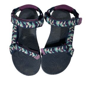 Teva Youth Girls 5 Hurricane Sandals Teal Purple